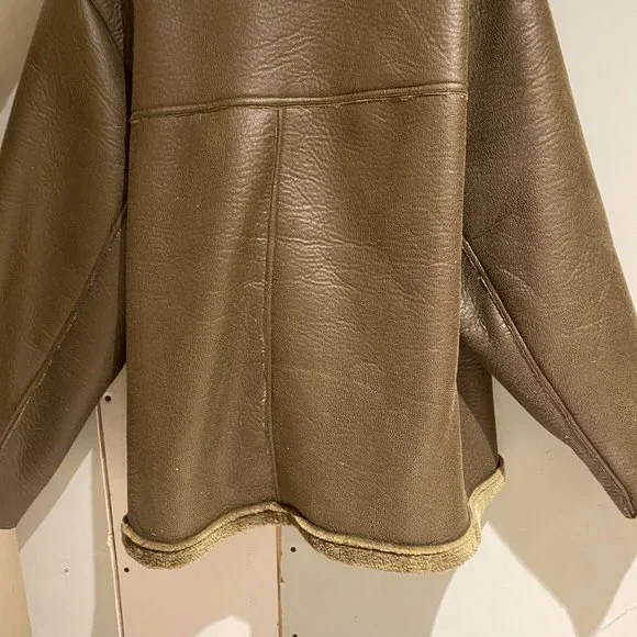 NWT Men Faux Shearling - Picture 2 of 2